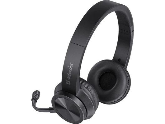 Наушники с микрофоном проводные Defender Tune 150 черные